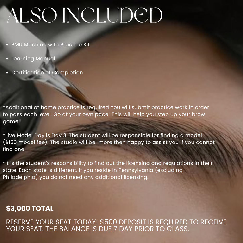 Powder Brow Training Powder Brow Classes Powder Brow Courses